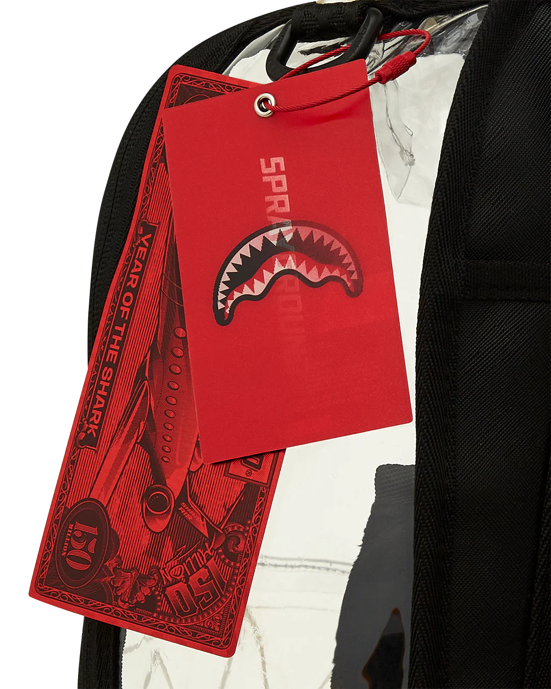 CLEAR BACKPACK - SHARK CENTRAL - Image 13