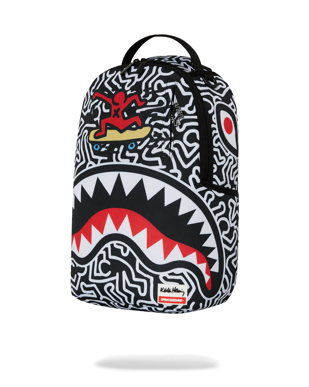 KEITH HARING SKATER SHARK DLXSR BACKPACK - Image 3