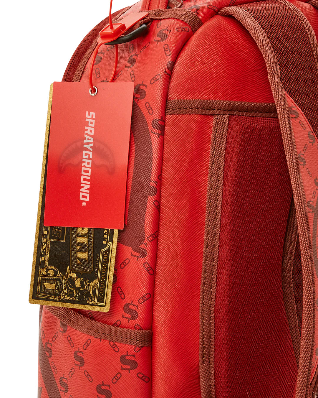 MONEY PATTERN BRICK BACKPACK (DLXV) - Image 2
