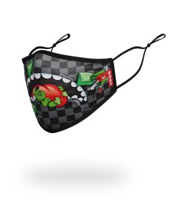 Alternative view of ADULT SHARK SQUAD FORM FITTING FACE MASK