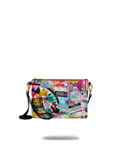 CREATE ANOTHER DAY CROSSOVER CLUTCH W/ SHOULDER STRAP