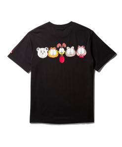 Alternative view of GARFIELD GRAPHIC T-SHIRT (BLACK)