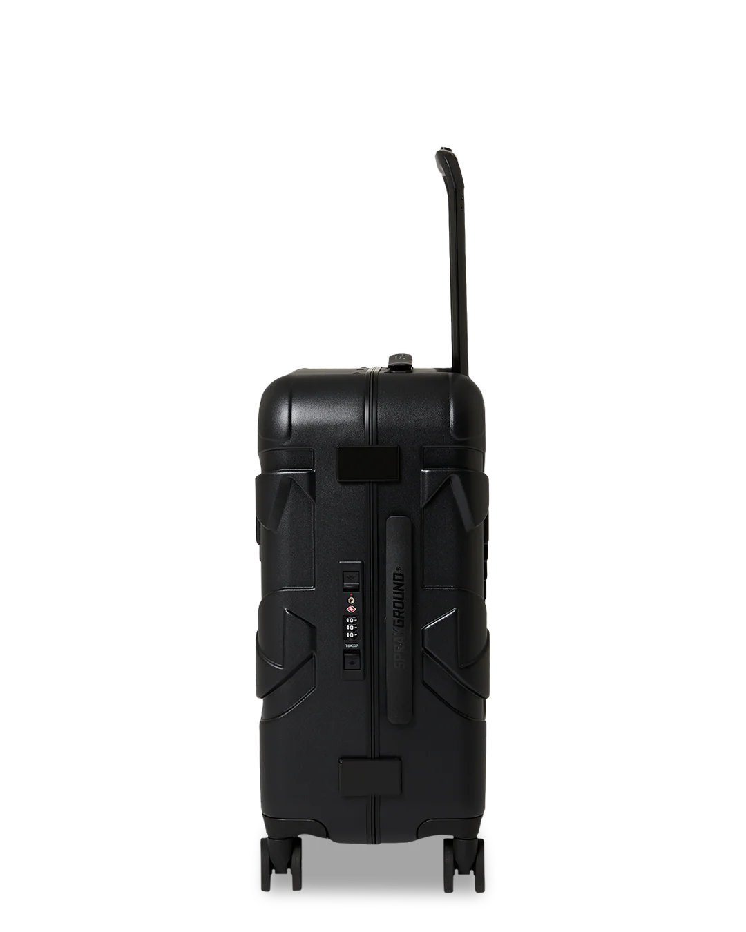 THE JOURNEY BEGINS SHARKITECTURE CARRY-ON LUGGAGE BLACK WITH EXTRA STICKERS - Image 11