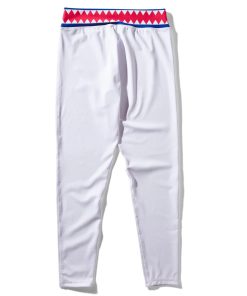 Alternative view of YOGA DRIP TIGHTS (WHITE)