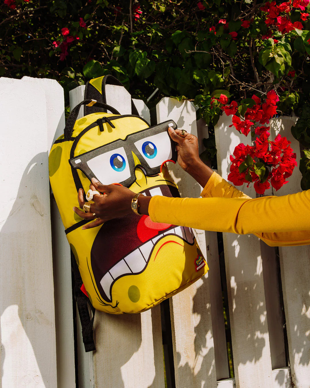 SPONGEBOB EYE POP REMOVABLE EYES BACKPACK - Image 6