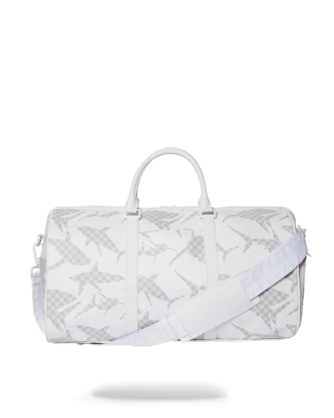 SHARK CHECK (WHITE) DUFFLE - Image 4