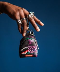 Alternative view of WELCOME TO THE PARTY BACKPACK KEYCHAIN