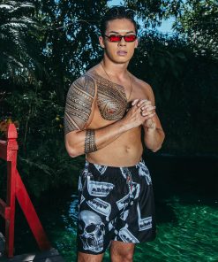 Alternative view of MONEY NIGHT SHOTO SWIM TRUNKS