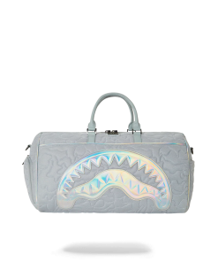 MIRASHAKU IRIDESCENT QUILT DUFFLE