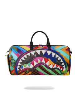 SHARKS IN PARIS CITY STREAKS DUFFLE