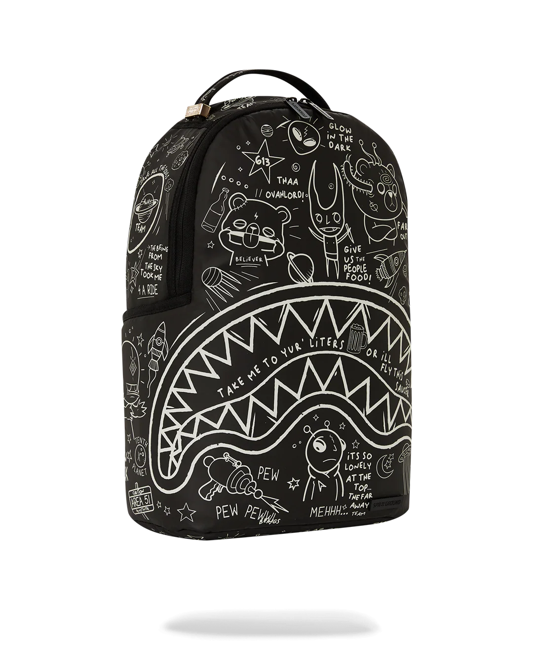 GLOW THE SPACE BACKPACK (GLOW IN THE DARK EFFECT) - Image 7