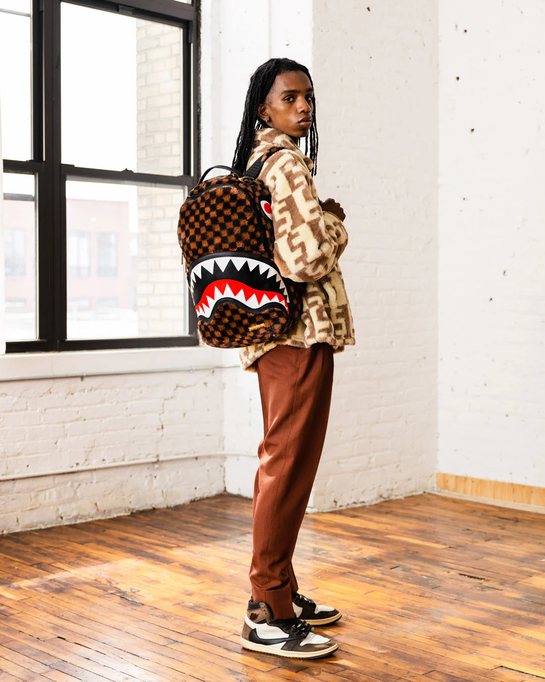 FURRR SHARKS IN PARIS BACKPACK (DLXV) - Image 4