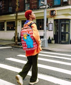 Alternative view of COOKIE MONSTER BIG DOUGH DLXSR BACKPACK