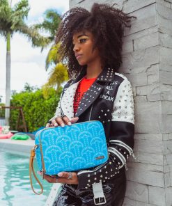 Alternative view of ILLUCHAINS TURQ TOILETRY BAG