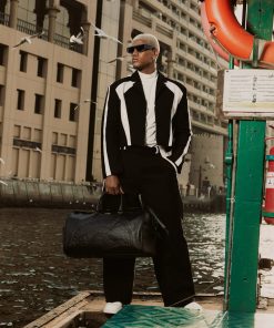 Alternative view of GOLD BRICK DRIP DUFFLE