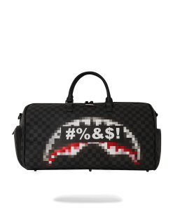 'WHAT THE BEEP' SHARK DUFFLE