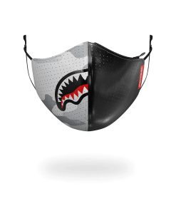 DAMAGE CONTROL STASH POCKET VEGAN LEATHER FACE MASK