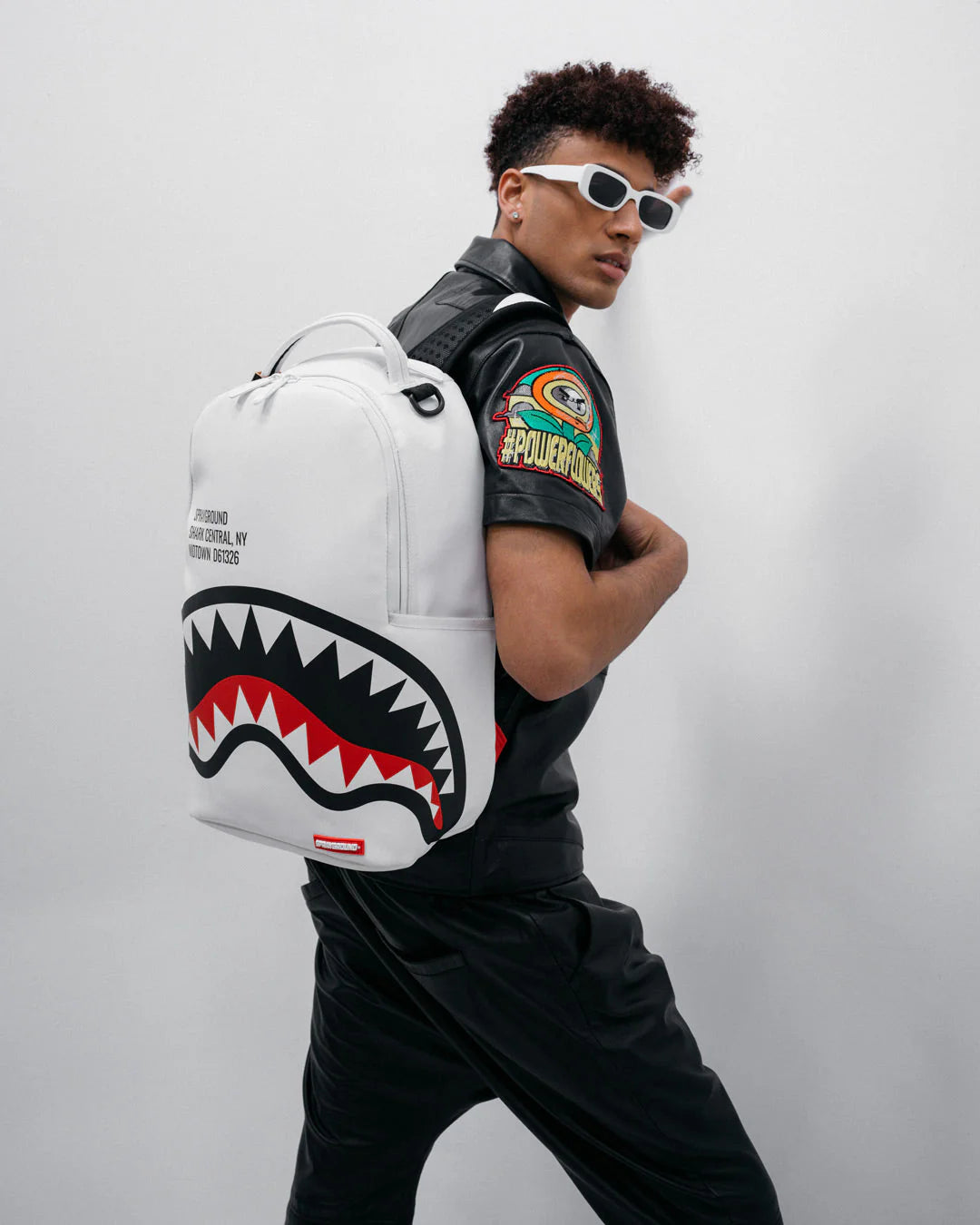SHARK CENTRAL (WHT) BACKPACK (DLXV) - Image 5