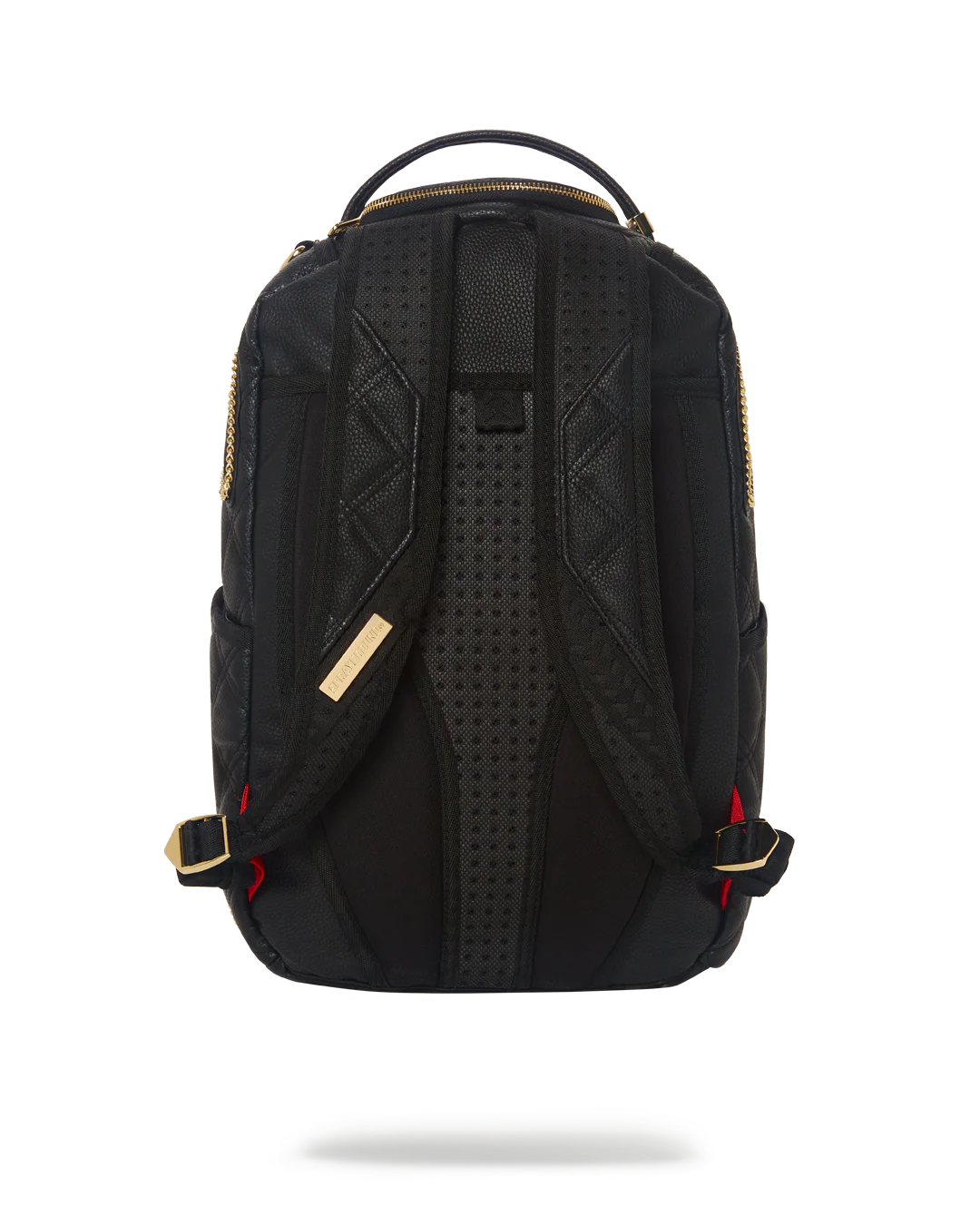NOIR QUILT GOLD CHAIN SHARK BACKPACK (DLXV) - Image 7