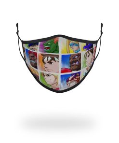 ADULT STREET FIGHTER PLAYER SELECT FORM FITTING FACE-COVERING