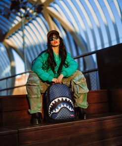 Alternative view of MIDNIGHT MAGIC SHARKS IN PARIS BACKPACK