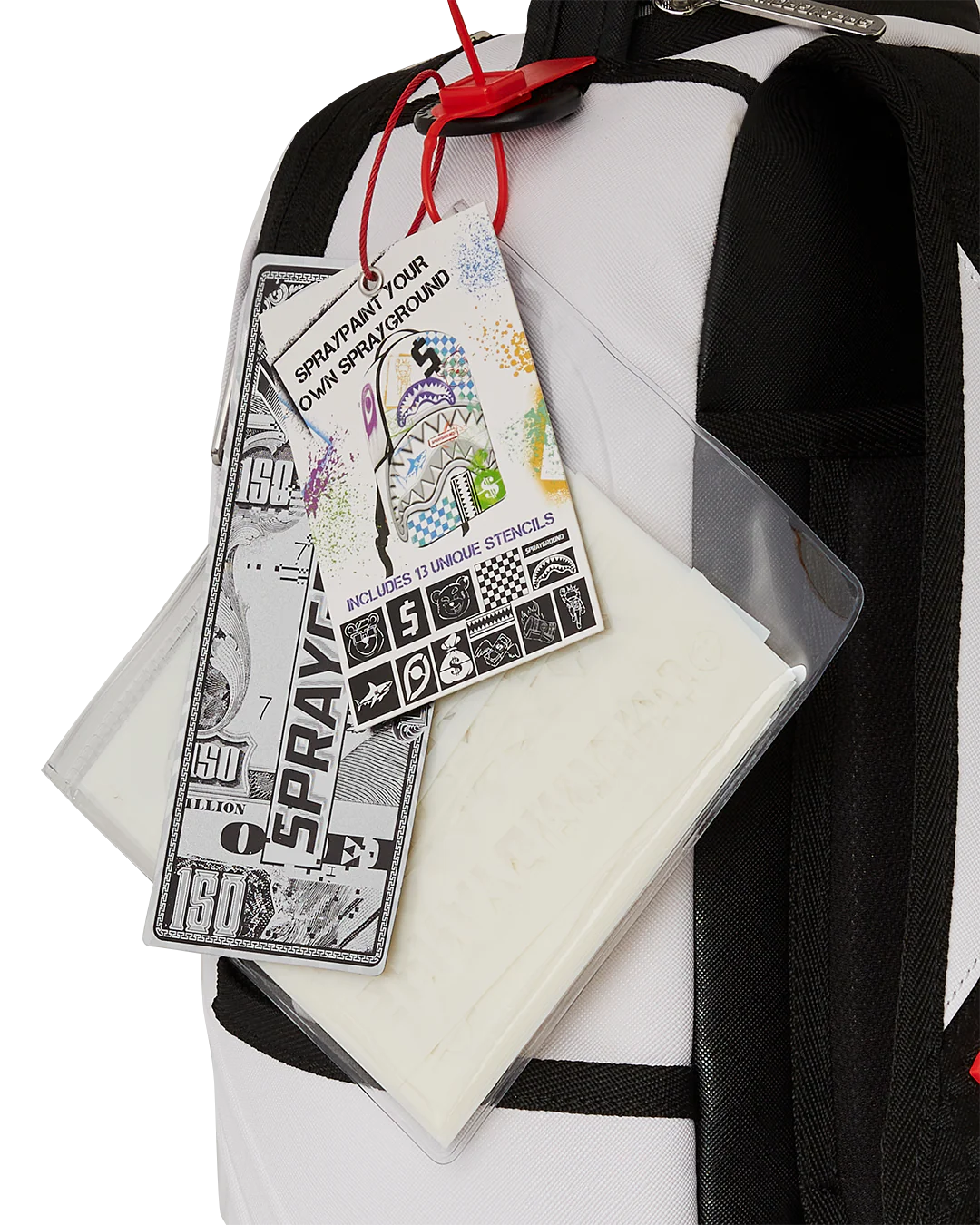 GRAFFITI ARTIST - DESIGN YOUR OWN BACKPACK - 9 STENCILS INCLUDED - Image 24