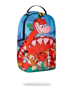 Alternative view of THE FLINTSTONES DINO SLIDE BACKPACK