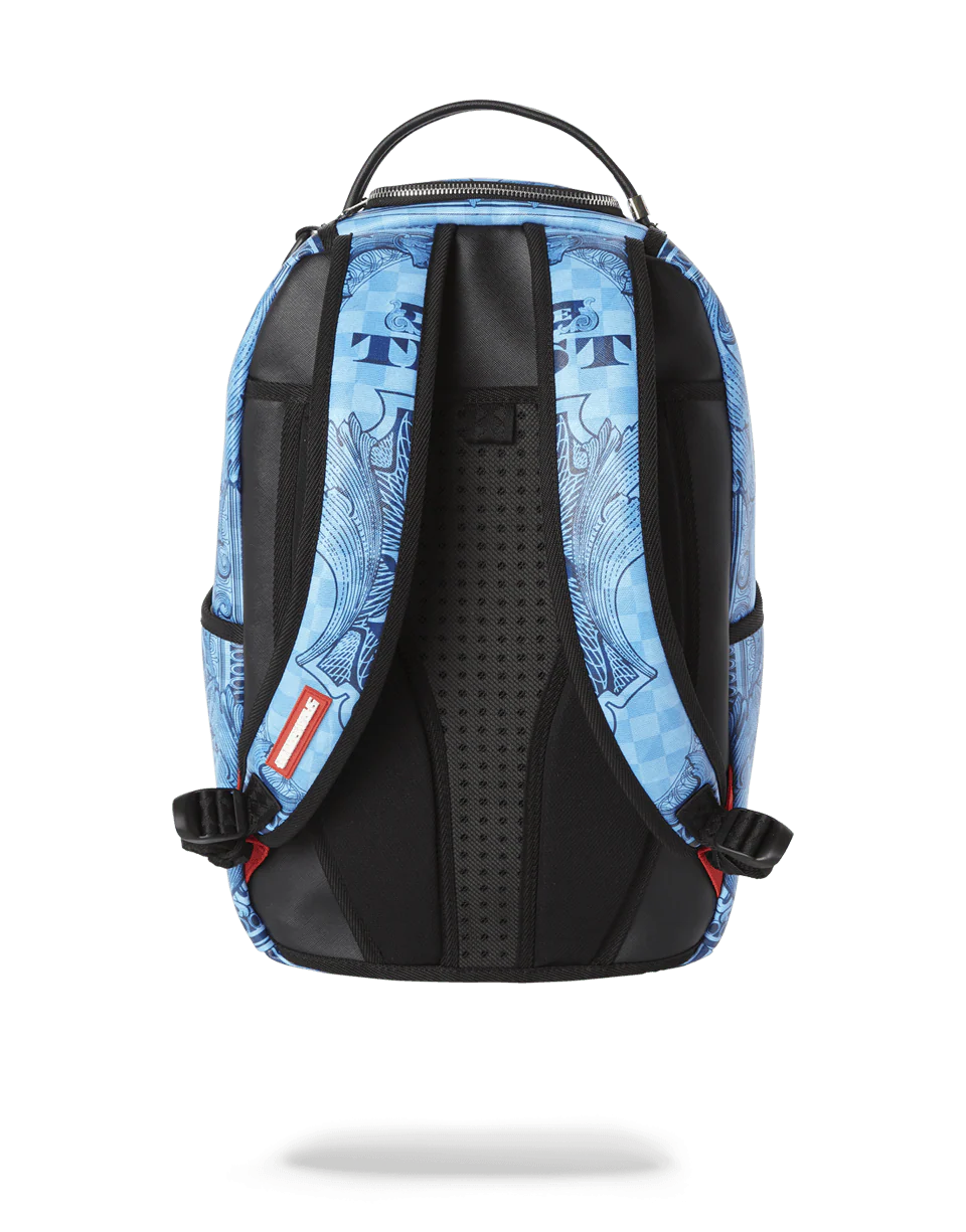 IN GOD WE TRUST BLUE BACKPACK (ONE OF ONE) - Image 5