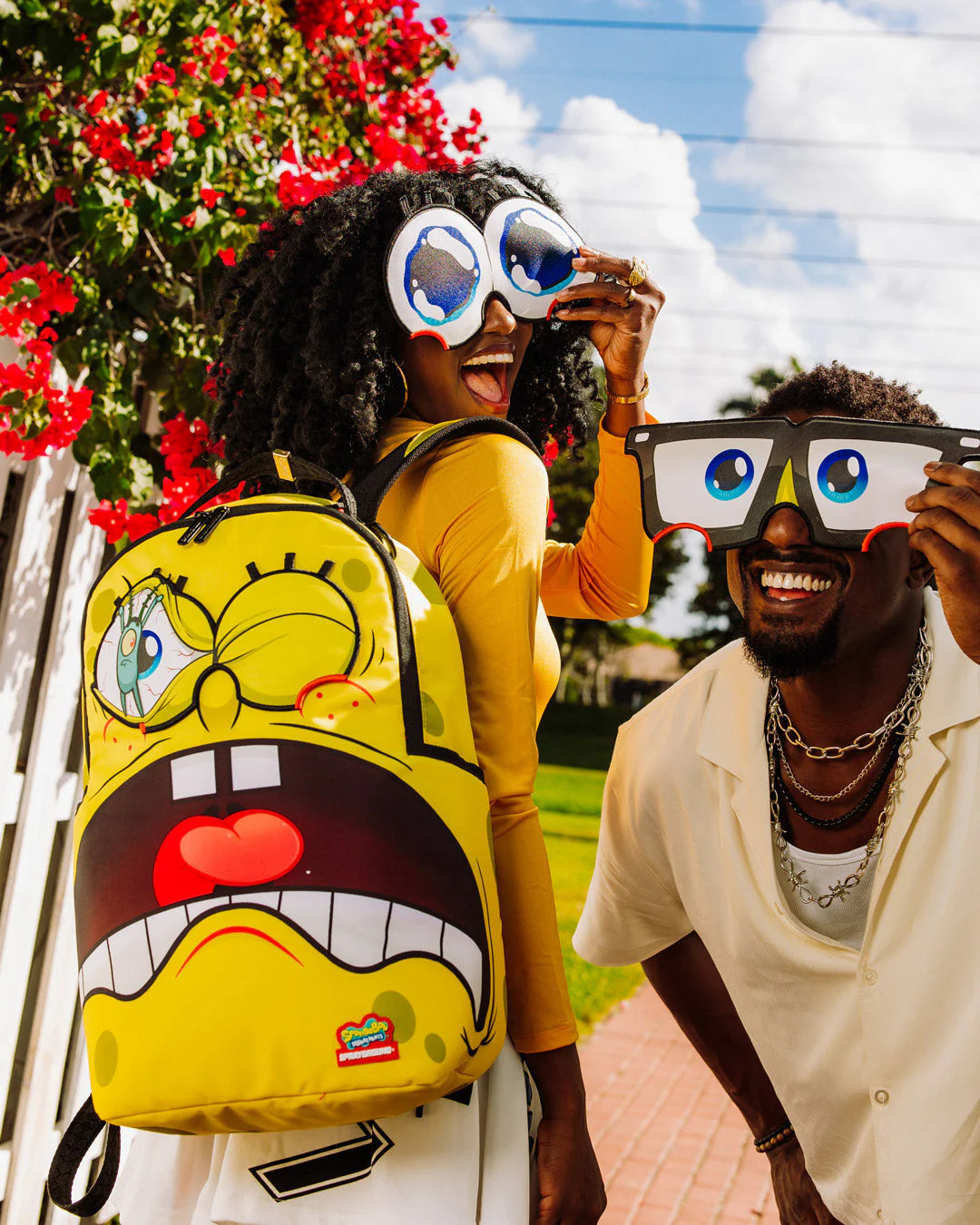 SPONGEBOB EYE POP REMOVABLE EYES BACKPACK - Image 8
