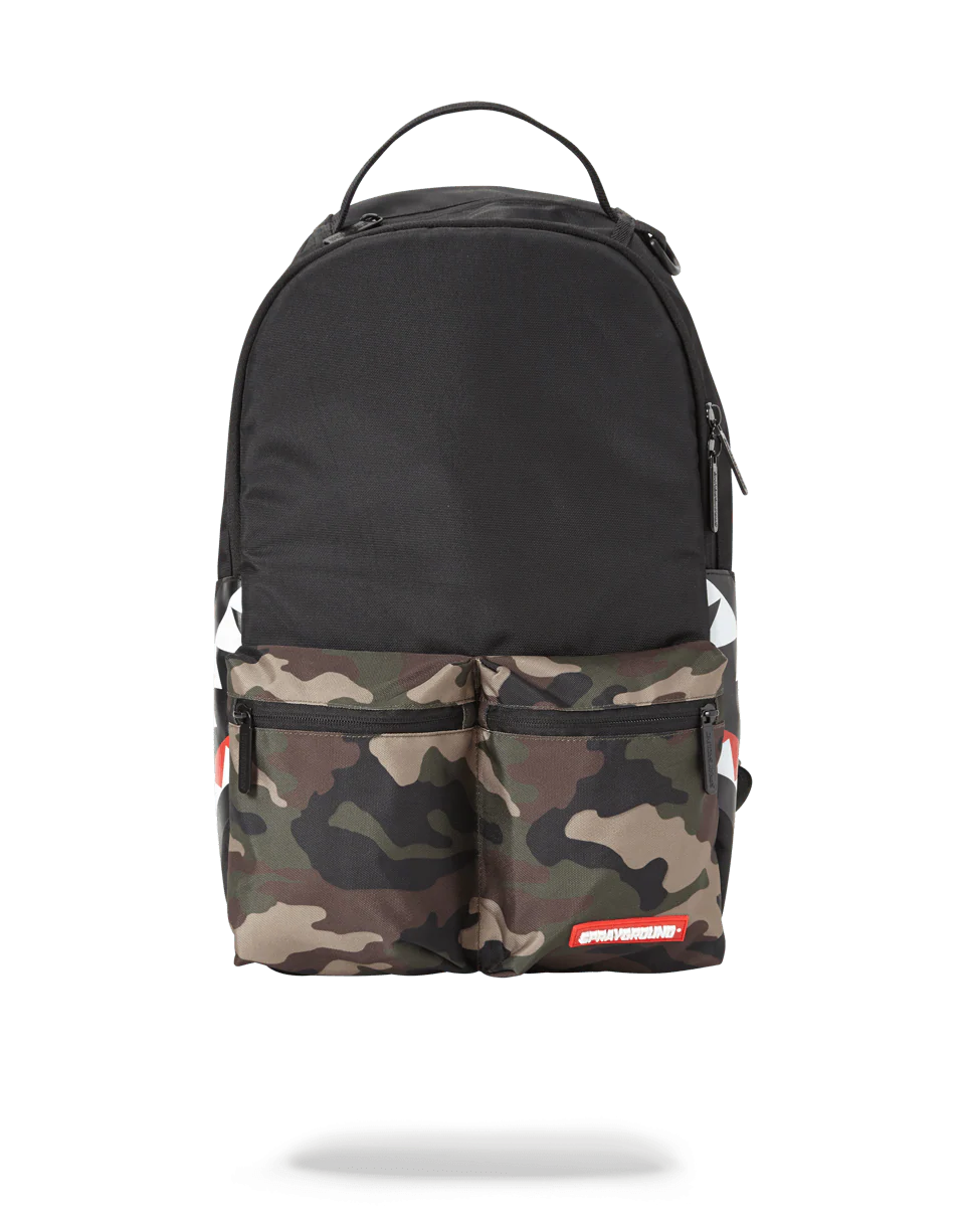 CAMO SIDE SHARK DOUBLE CARGO