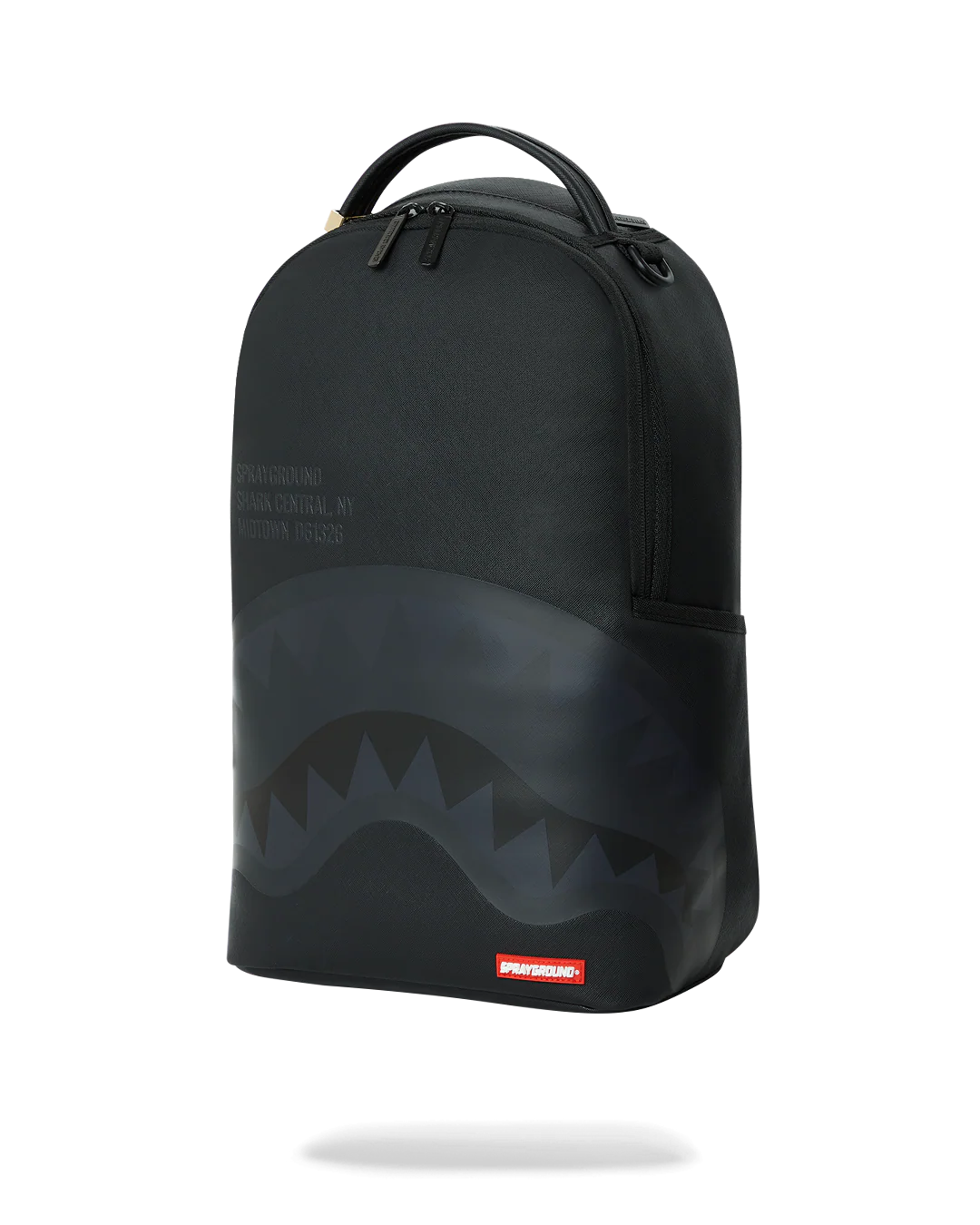 SHARK CENTRAL (BLK ON BLK) BACKPACK (DLXV) - Image 6