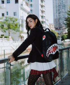 Alternative view of BIG BITE LUCID CLEAR SHARK BITE BACKPACK
