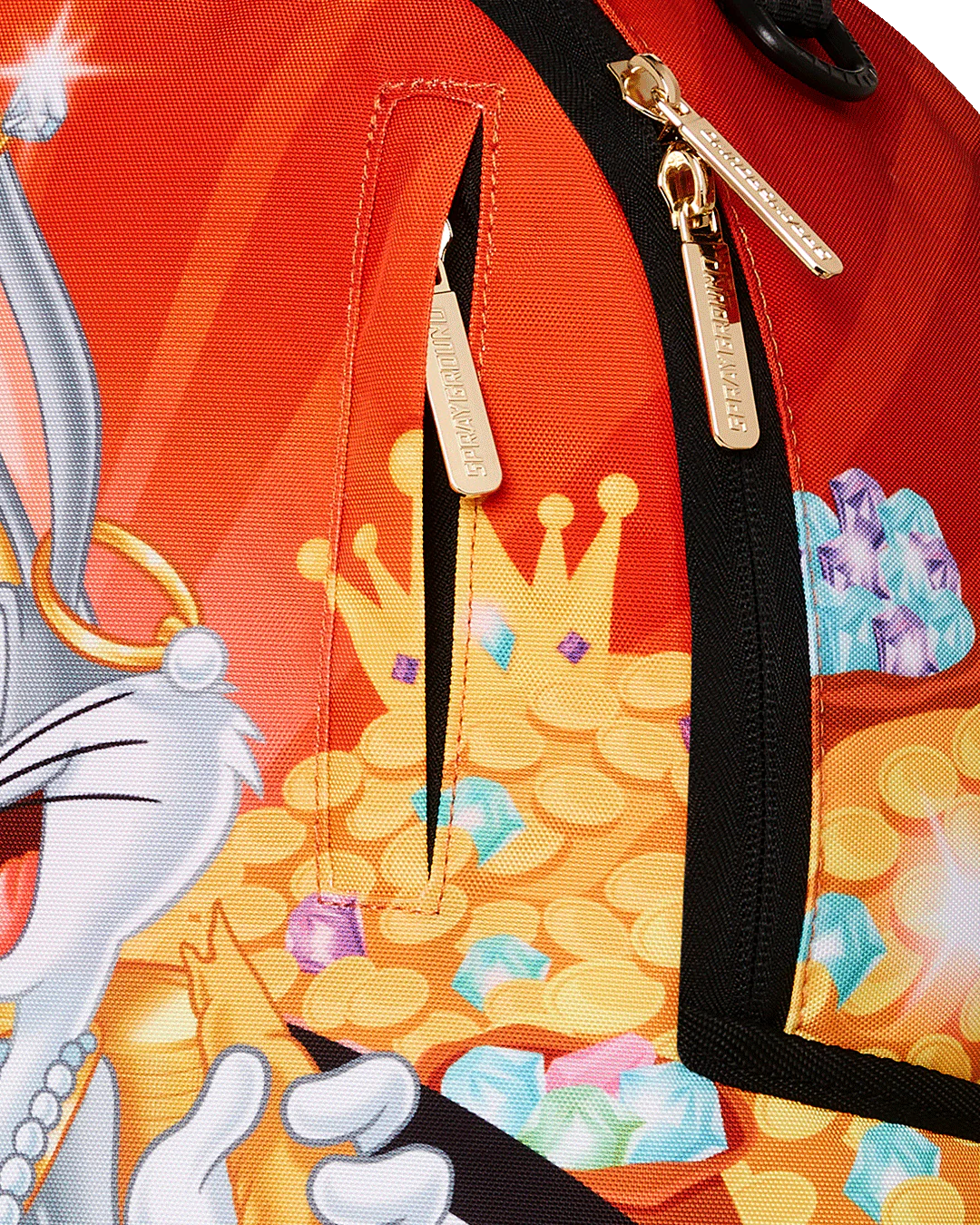 LOONEY TUNES BUGS BILLIONAIRE DLXR BACKPACK - Image 3