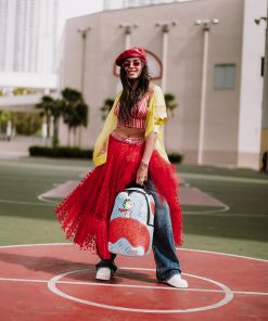 Alternative view of SNOOPY PILOT SHARK DLXSV BACKPACK