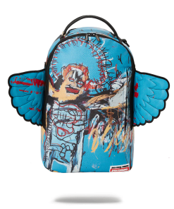 OFFICIAL BASQUIAT UNTITLED (FALLEN ANGEL) 1981 WING BACKPACK (DLXV)