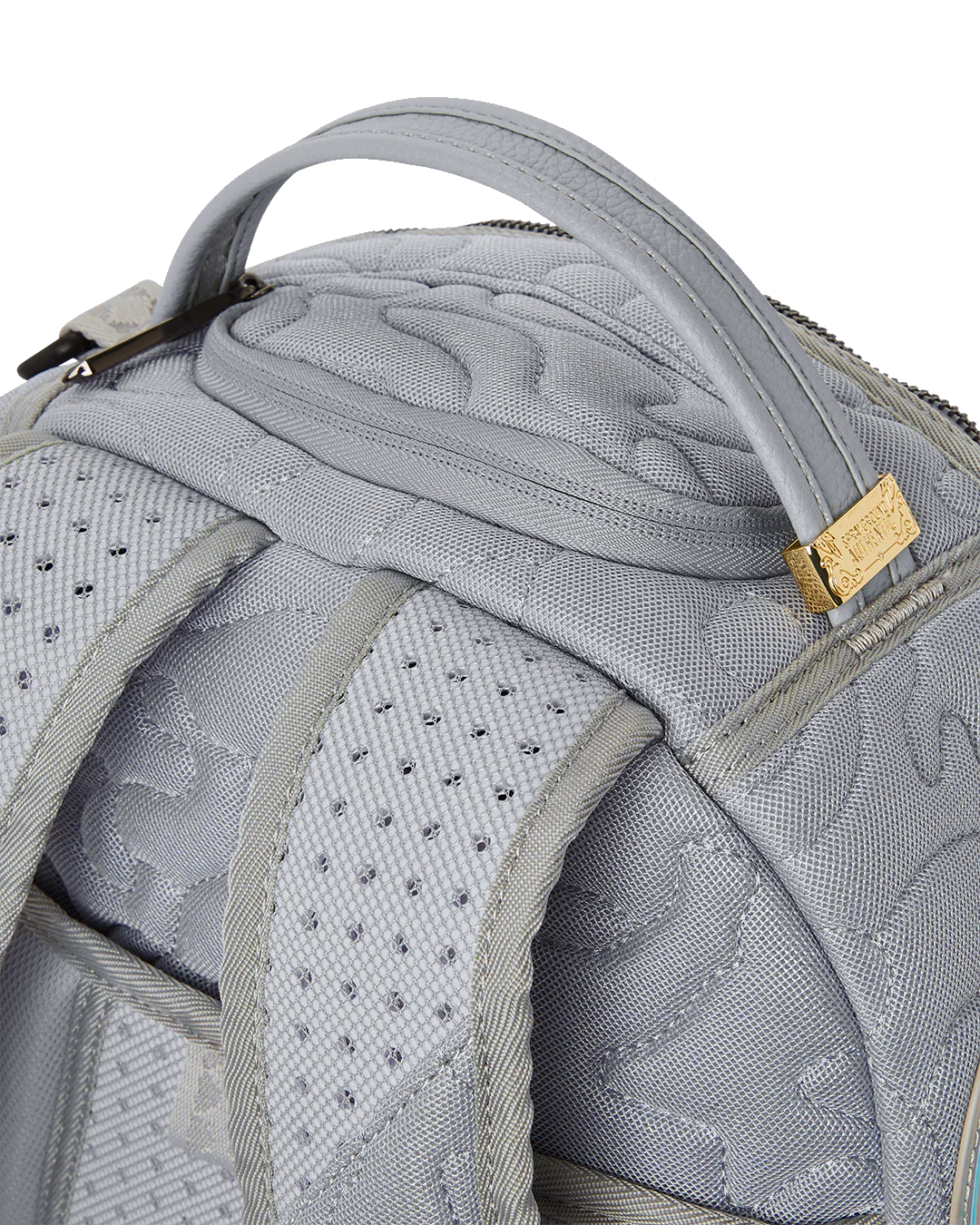 MIRASHAKU IRIDESCENT QUILT BACKPACK - Image 12