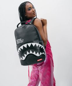Alternative view of SHARK CENTRAL BLK/GRAY BACKPACK (DLXV)