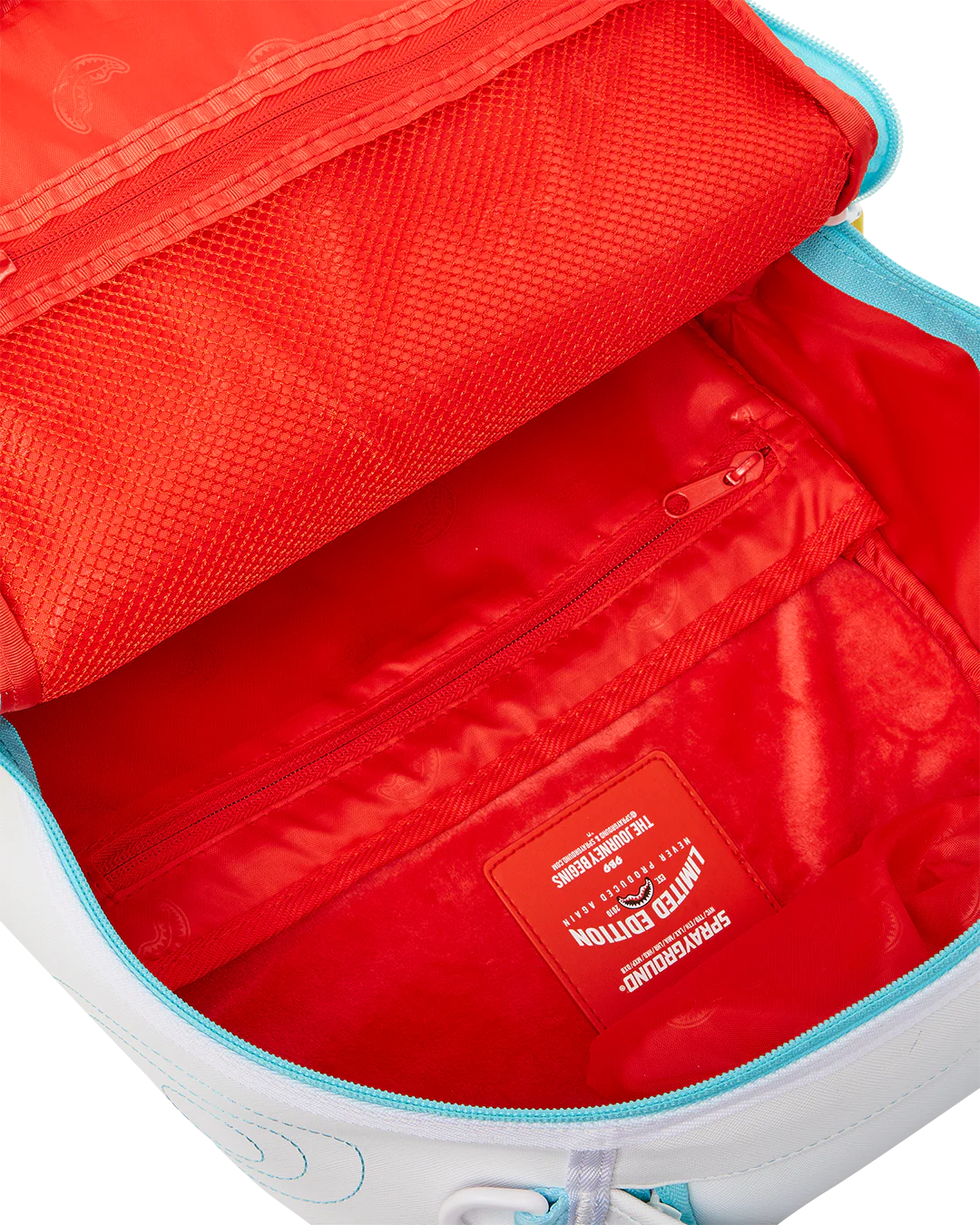 CLOUDY WITH A CHANCE OF SHARK BACKPACK (DLXV) - Image 13