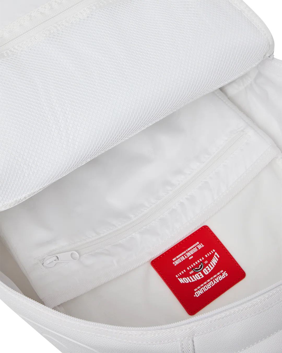 GOLD BRICK LUXE WHITE BACKPACK - Image 14