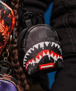Alternative view of SHARKS IN PARIS THUNDERDRIP BACKPACK KEYCHAIN