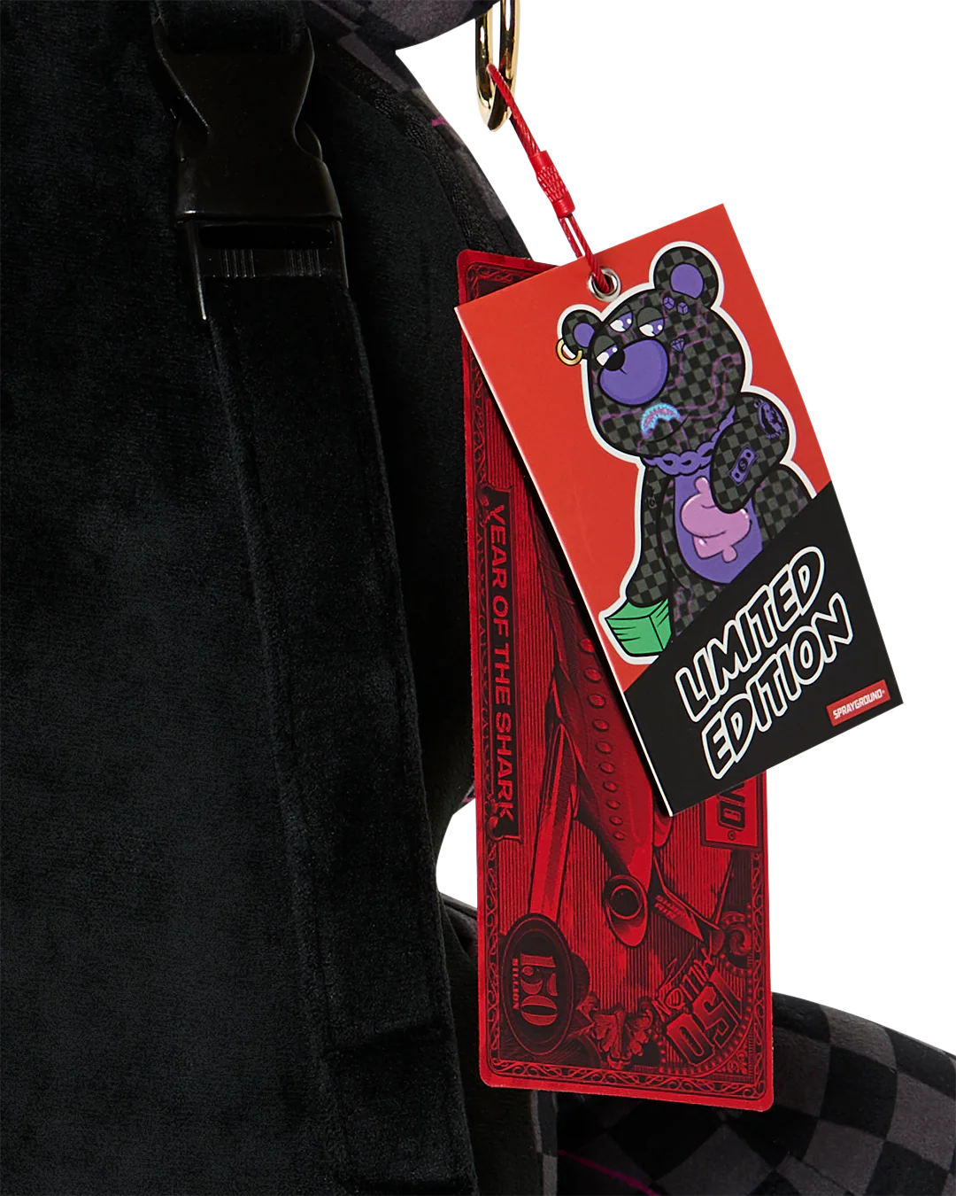 PURPLE SLIME SHARK MONEYBEAR BACKPACK - Image 12