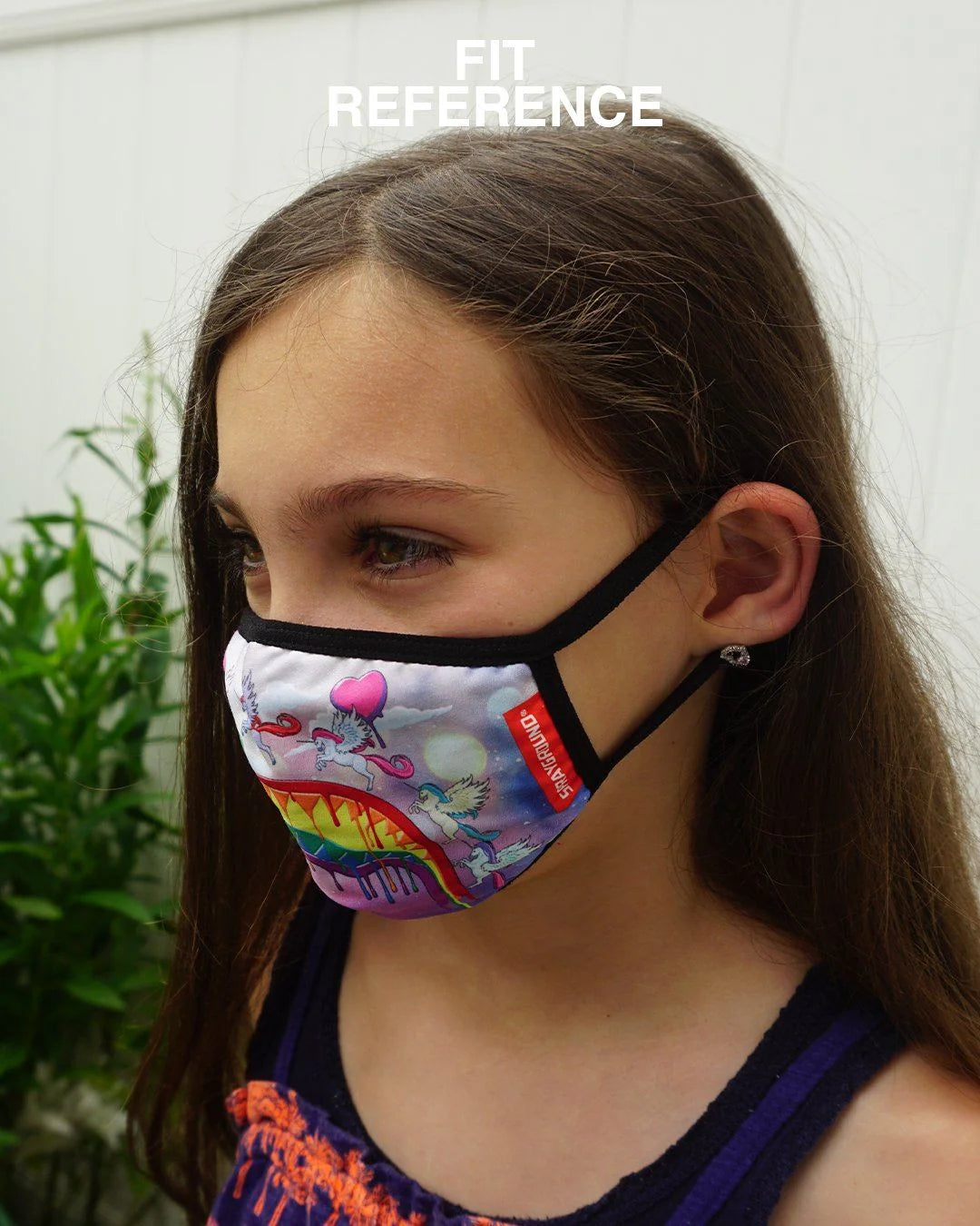 KIDS FORM FITTING MASK: ASTRO BUBBLE - Image 6