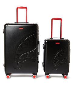 SHARKITECTURE MOLDED 2 PC LUGGAGE SET