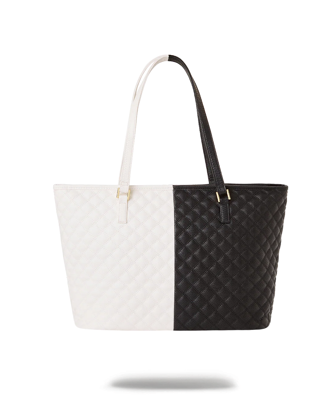 LEVELED UP SPLIT QUILT SHARK TOTE - Image 5