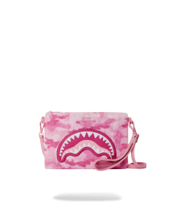 FURRROCIOUS IN PINK CROSSOVER CLUTCH