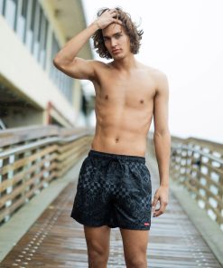 Alternative view of 3AM CHECK SWIM SHORTS