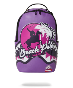 MIAMI BEACH POLO COLLAB BACKPACK (DLXV-PURPLE)