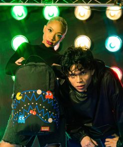 Alternative view of PAC-MAN GETTIN POINTS DLXSR BACKPACK