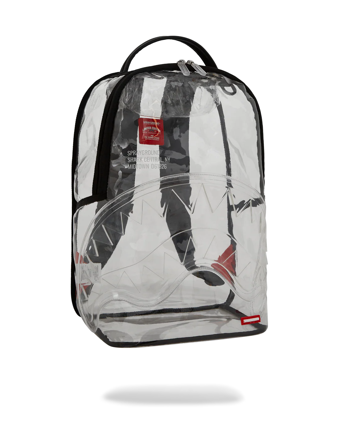 100% CLEAR BACKPACK - SHARK CENTRAL - Image 3
