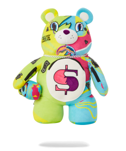 SUPER WEIRD MONEYBEAR TEDDYBEAR BACKPACK